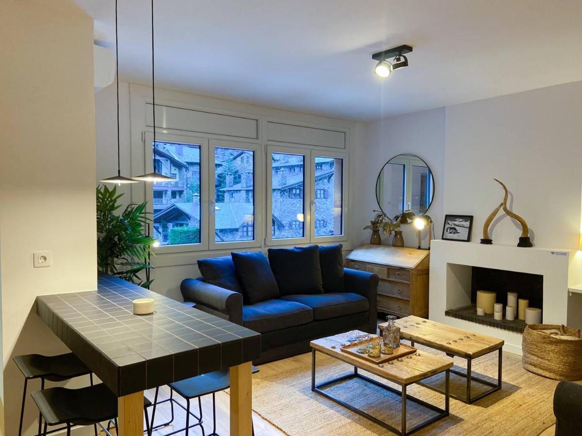 Uenik - Rustico & Moderno En Arinsal - Esqui Lägenhet Mas de Ribafeta Exteriör bild