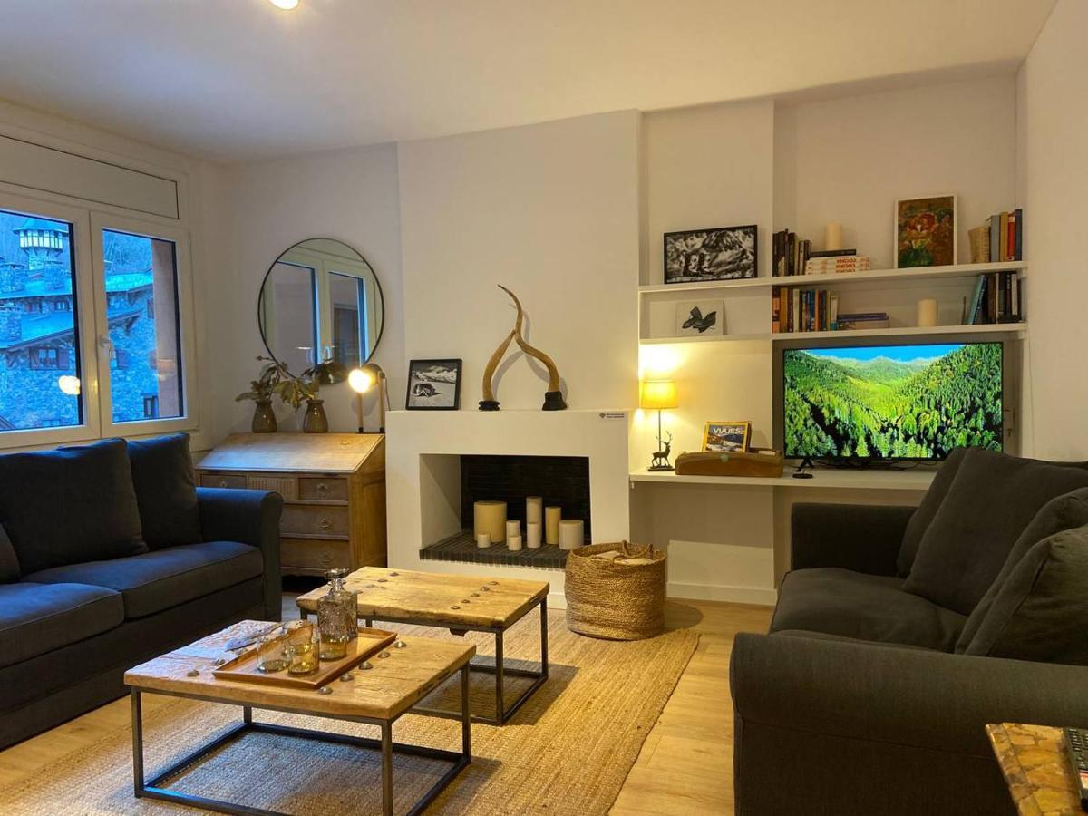 Uenik - Rustico & Moderno En Arinsal - Esqui Lägenhet Mas de Ribafeta Exteriör bild